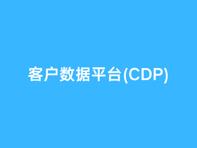 客户数据平台(CDP)资料包-这就是产品