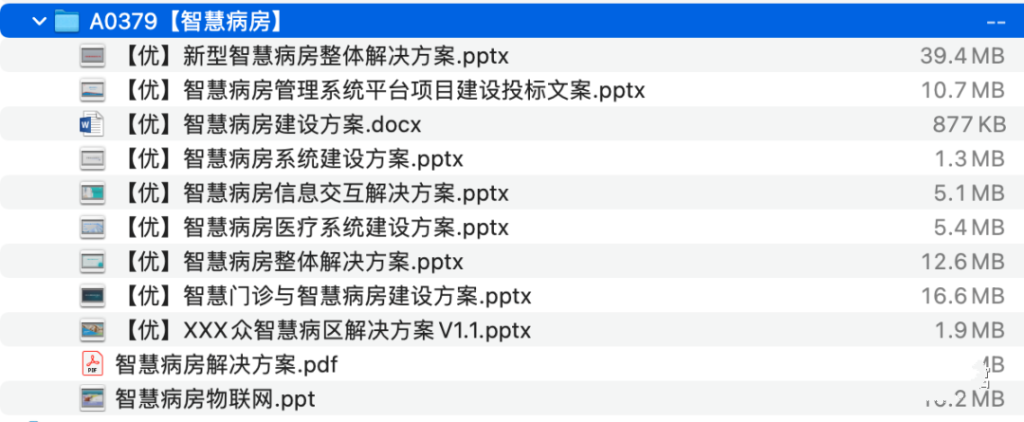图片[1]-智慧病房解决方案资料包-这就是产品