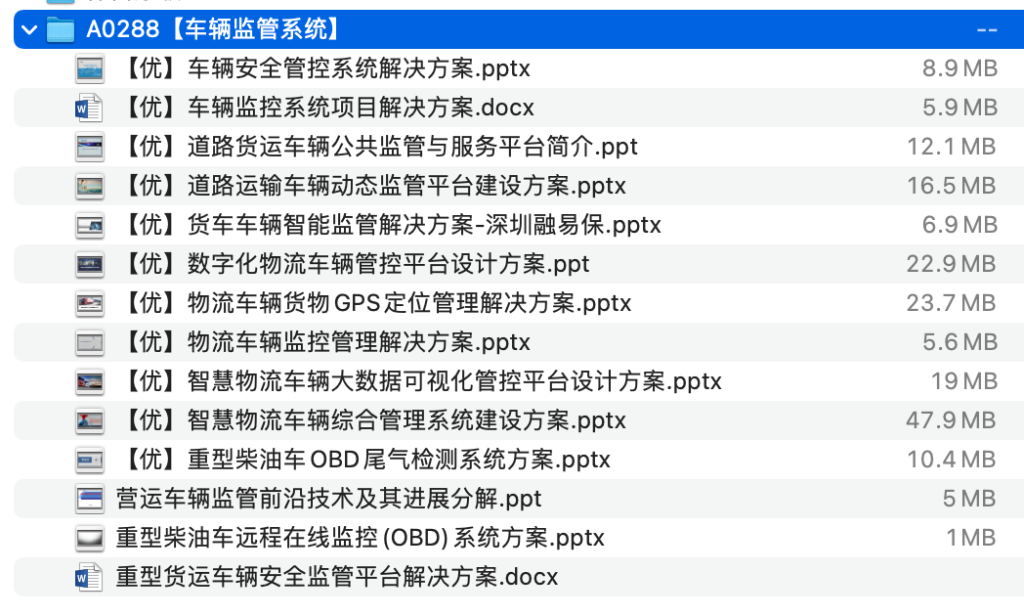 图片[1]-车辆监管系统解决方案资料包-这就是产品