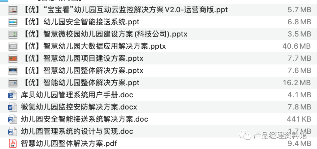图片[1]-智慧幼儿园解决方案资料包-这就是产品
